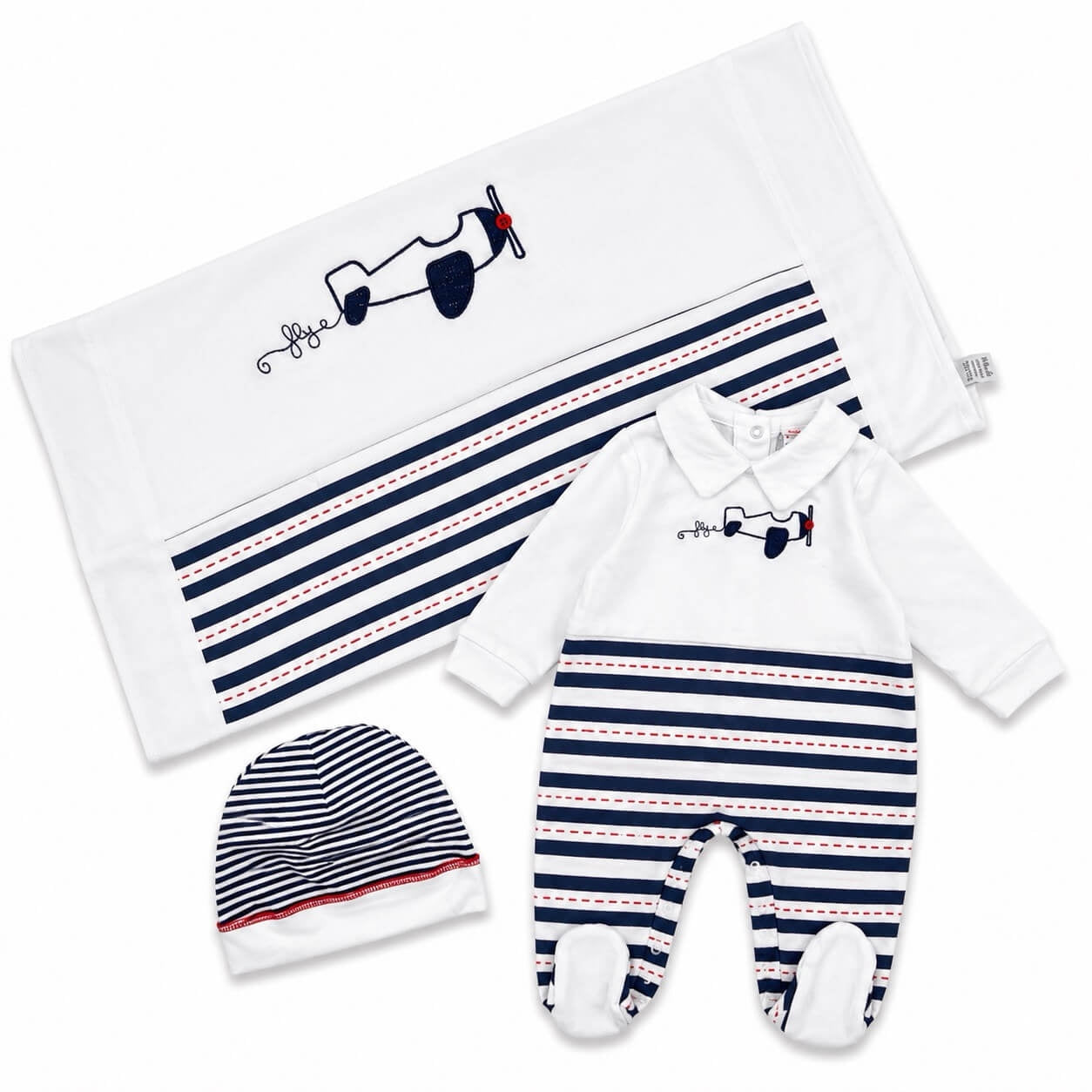 Baby-Set aus Baumwolle – Preziosini