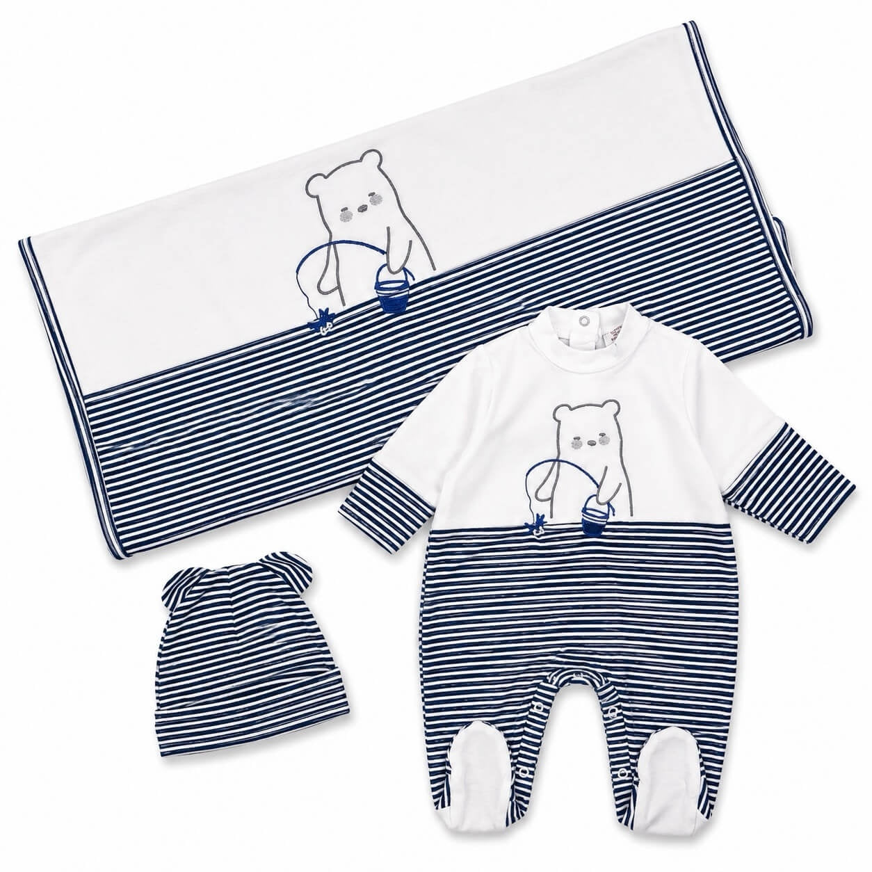 Baby-Set aus Baumwolle - Preziosini