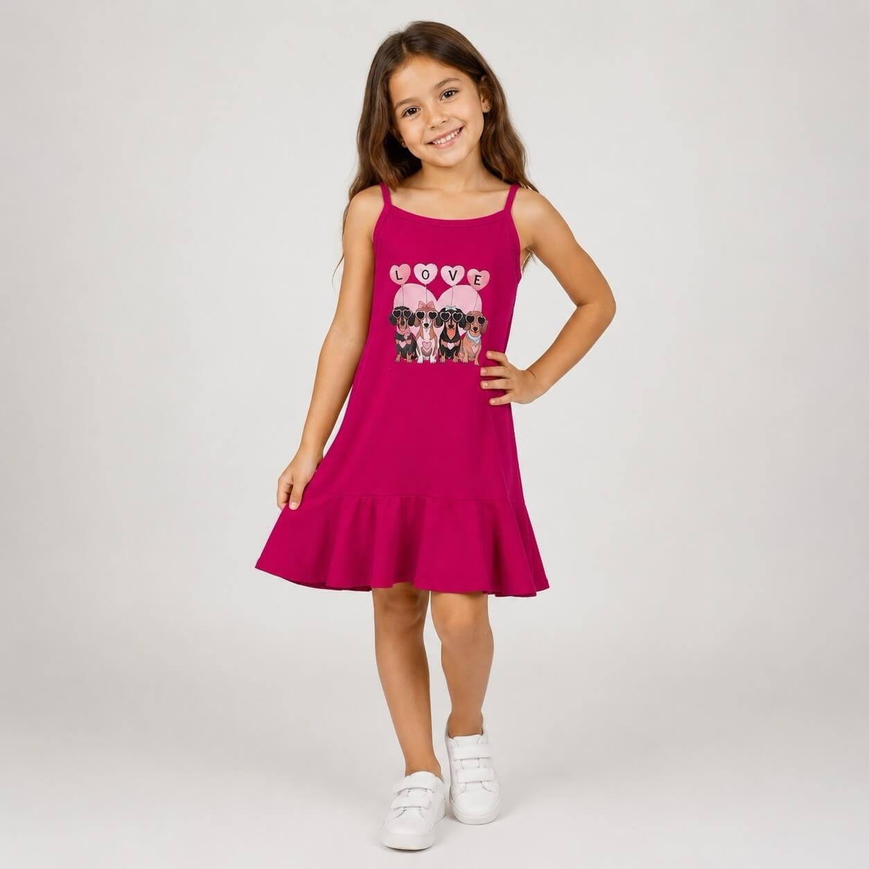 Abito Bimba in cotone