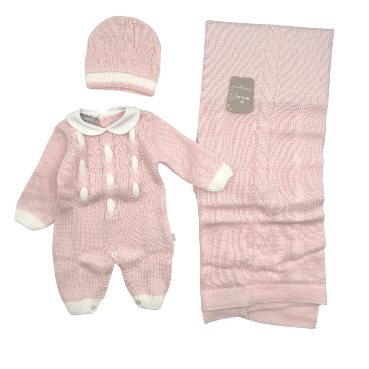Set 3 pezzi in Lana Nazareno Gabrielli