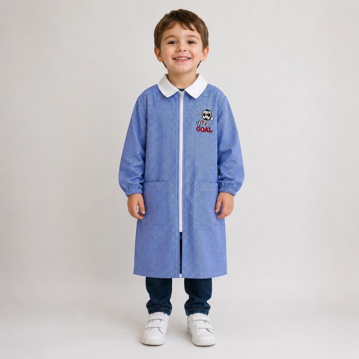 Grembiule Asilo Con Zip Nazareno Gabrielli