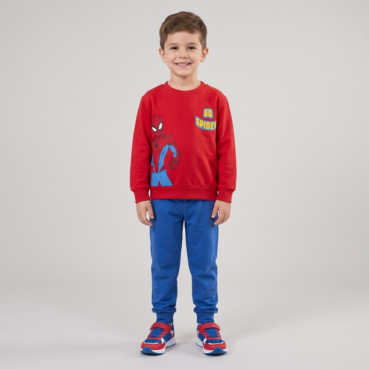 Spider-Man-Sweatshirt-Trainingsanzug