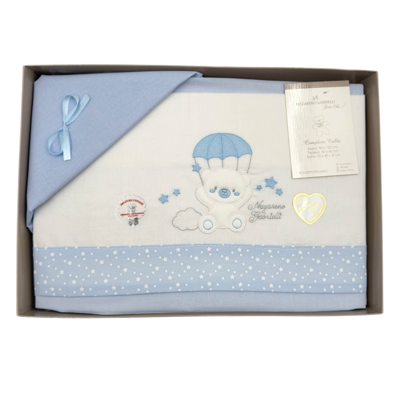 Completo Carrozzina 100% Cotone