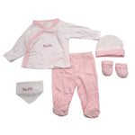 Set nascita 5 pezzi in caldo cotone - Les Jolies