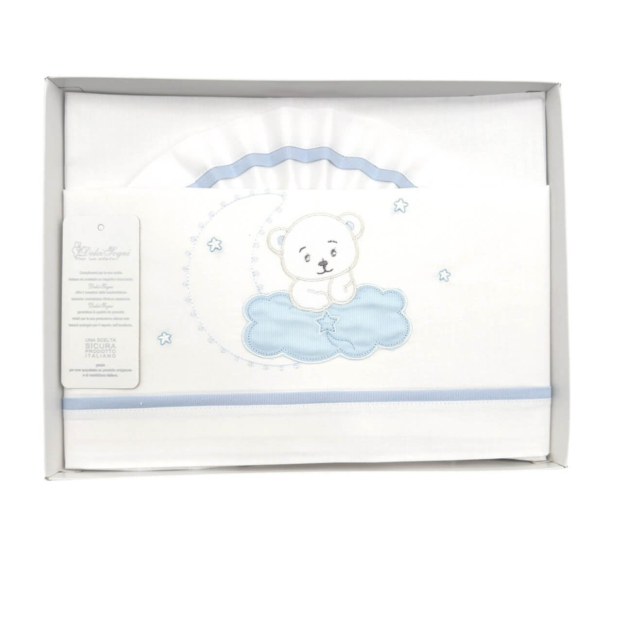 Completo Culla/Lettino 100% Cotone - Dolci Sogni