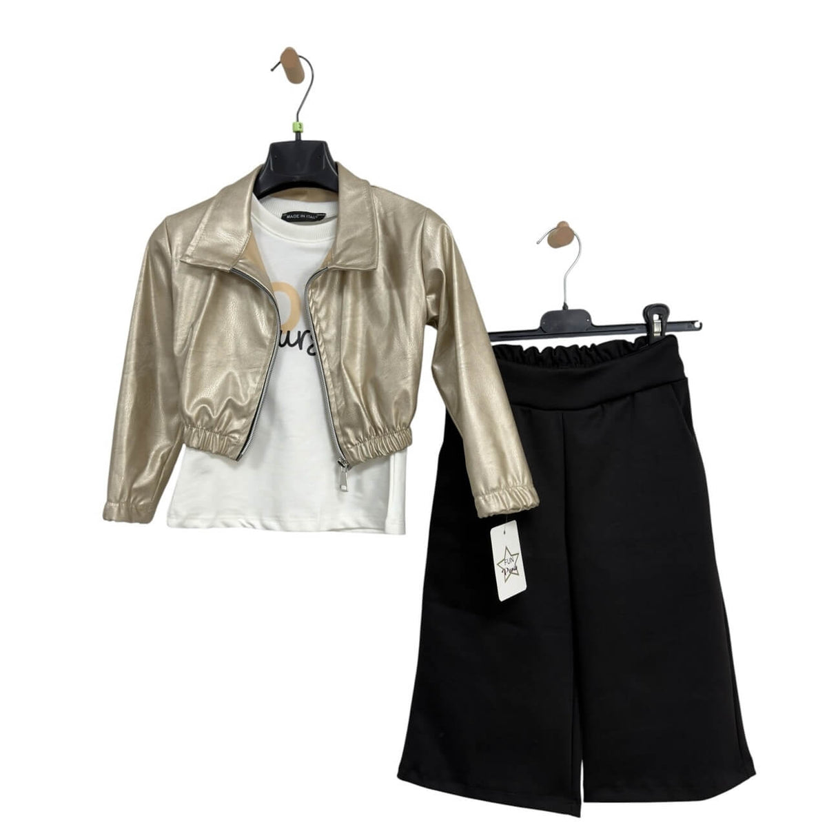 Completo Bimba Caldo Cotone 3 Pezzi - Fun Paris