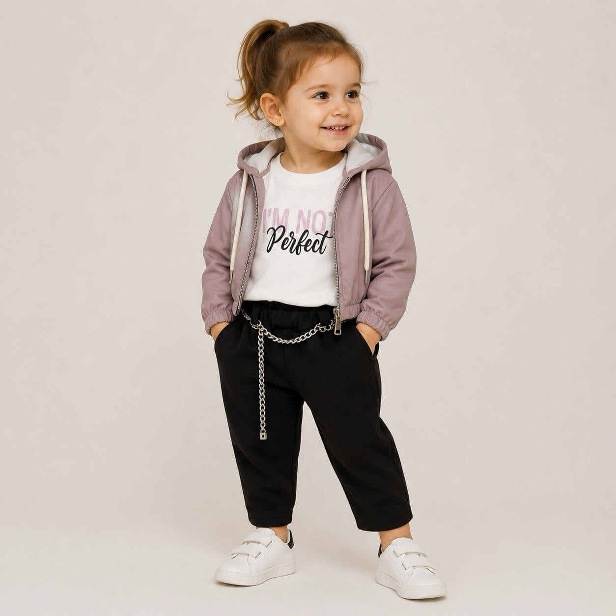 Completo Neonata Caldo Cotone 3 Pezzi - Fun Paris