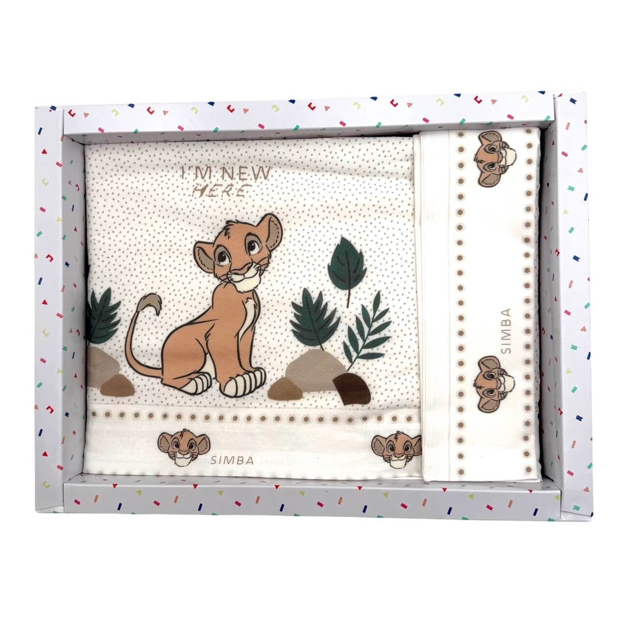 Completo Lettino Simba 100% Cotone