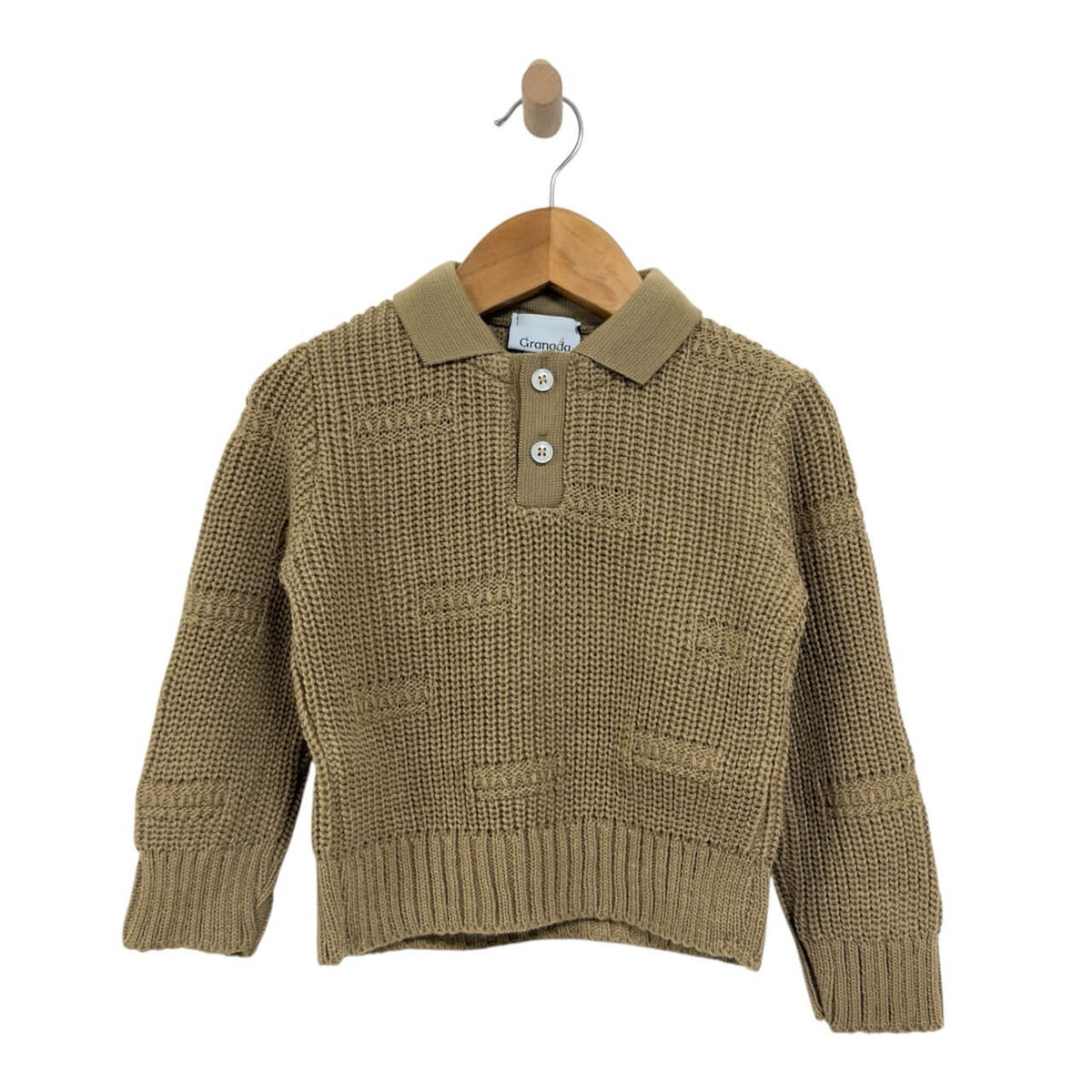 Maglione Neonato Collo Polo - Granada
