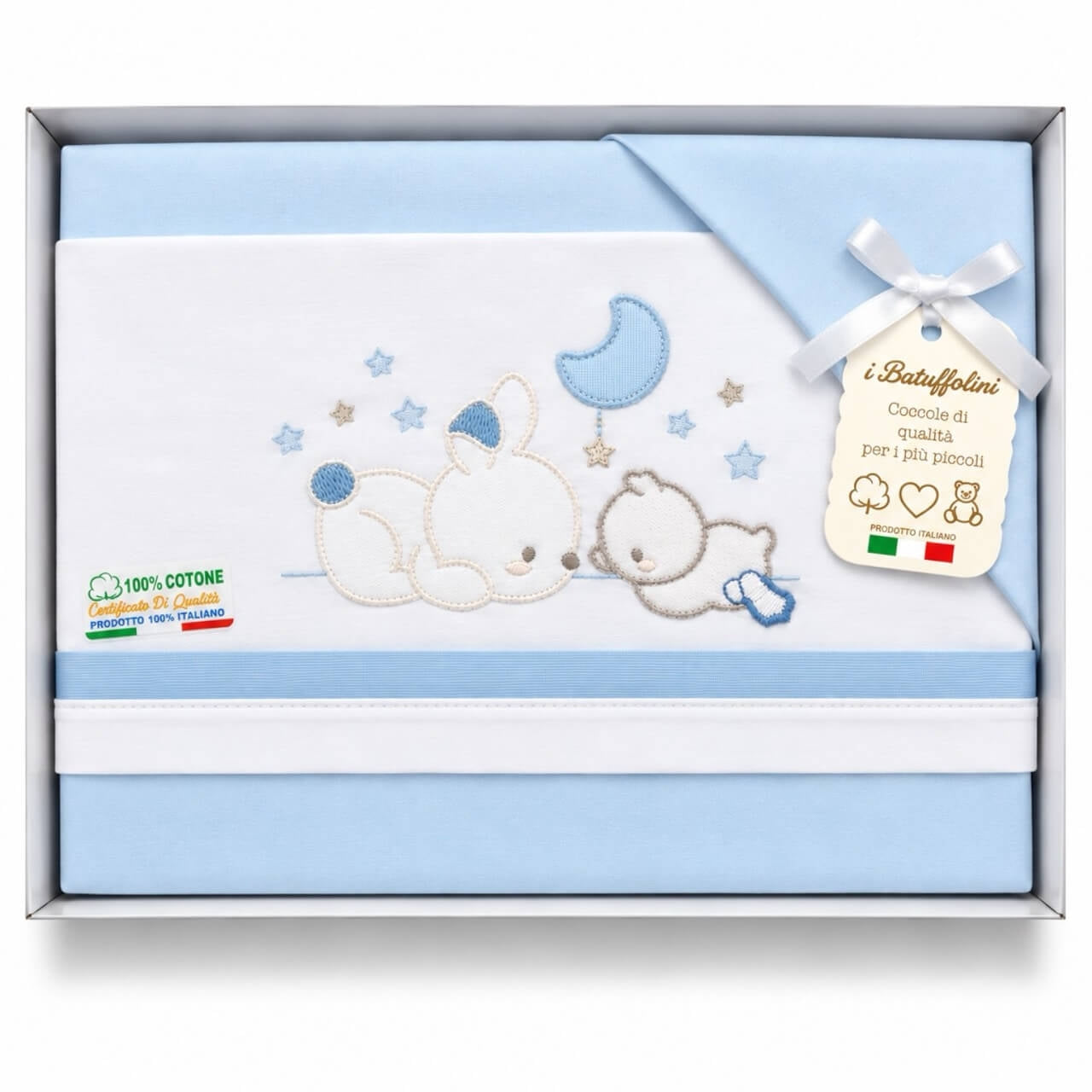 Completo Carrozzina Batuffolini 100% Cotone