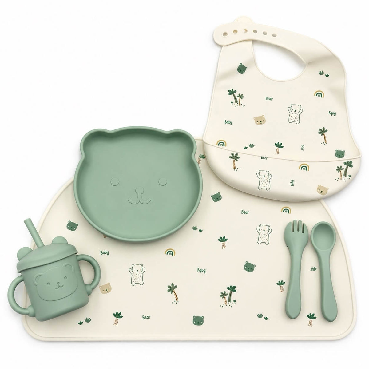 Set Pappa da 6 Pezzi in Silicone - Ellepi