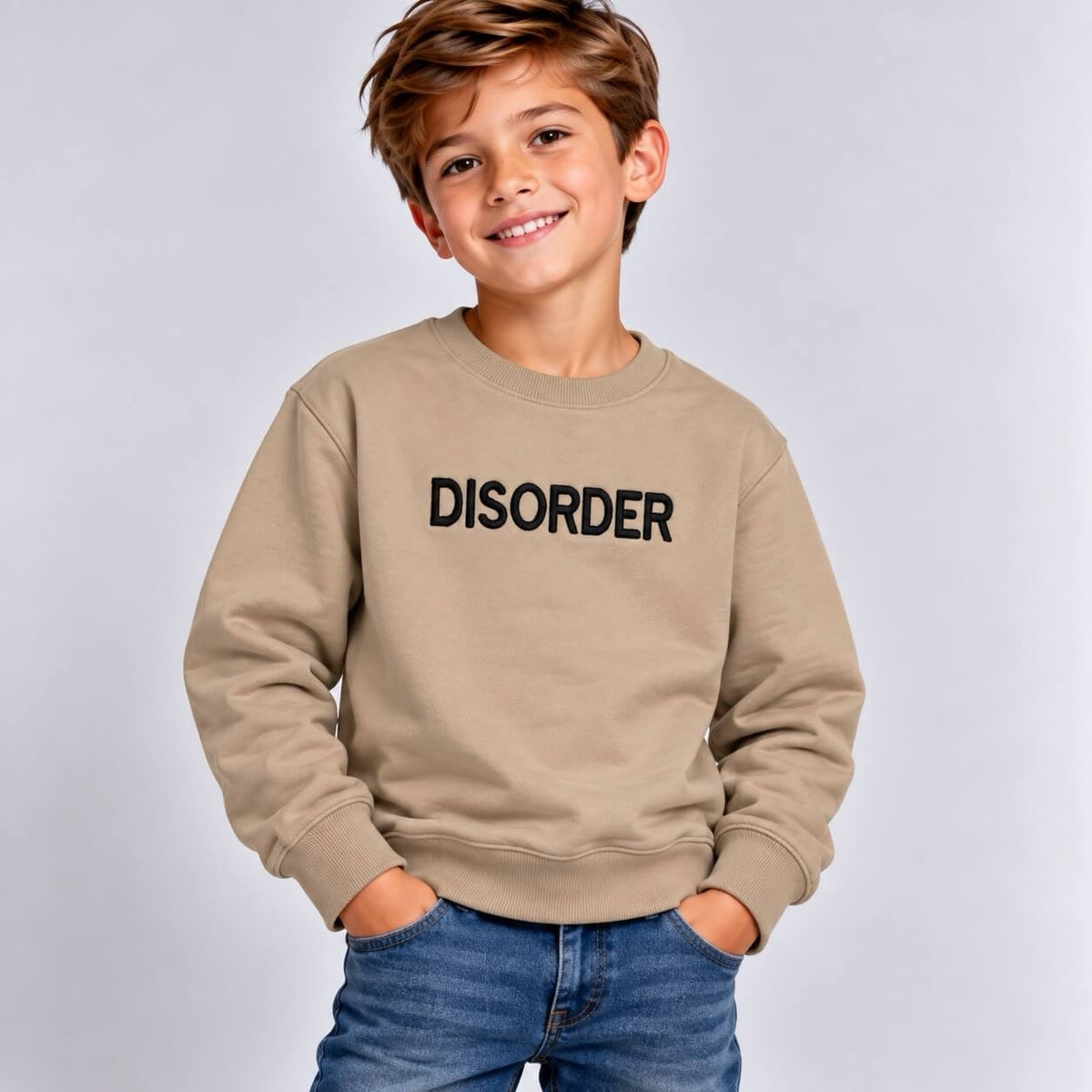 Felpa invernale Felpata Retro stampato - XOUT JEANS