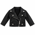 Kunstlederjacke für Neugeborene