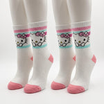 2 Coppie di Calzini Spugna Sport Hello Kitty