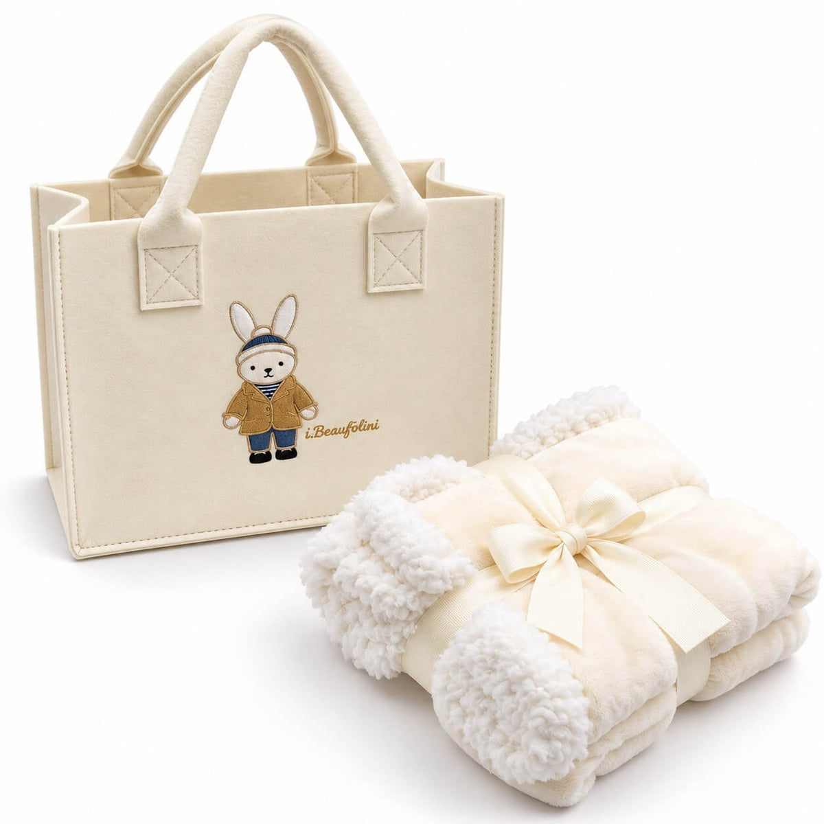 Set regalo Borsa con copertina Carrozzina in Coral  - Batuffolini