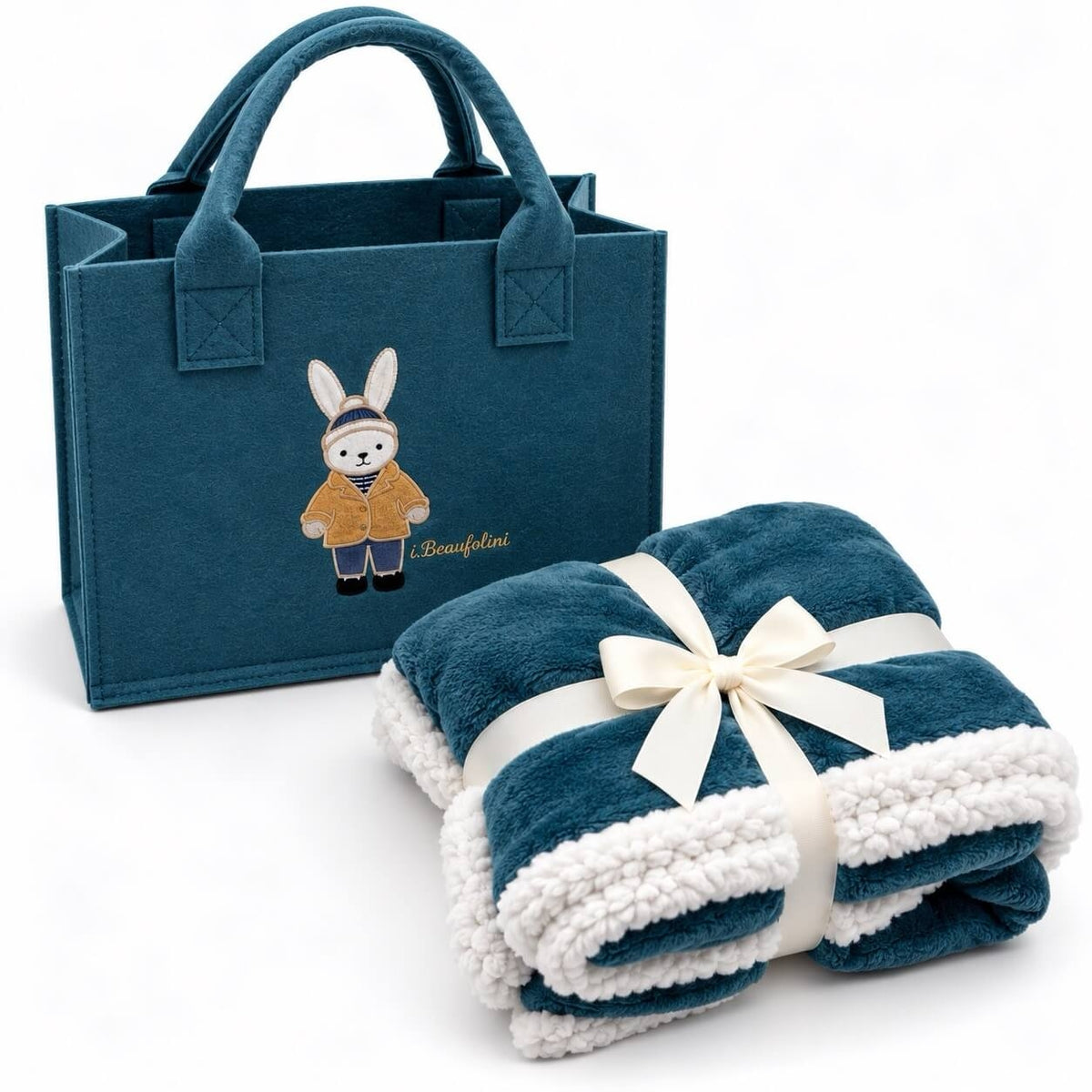 Set regalo Borsa con copertina Carrozzina in Coral  - Batuffolini