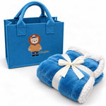 Set regalo Borsa con copertina Lettino in Coral  - Batuffolini