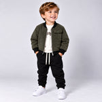 Completo neonato 3 Pezzi + Giubbbino Camosciato