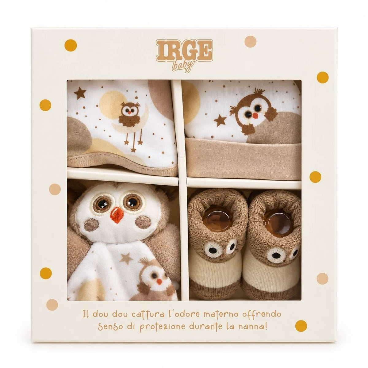Set Regalo Neonato 4 Pezzi – Irge Baby