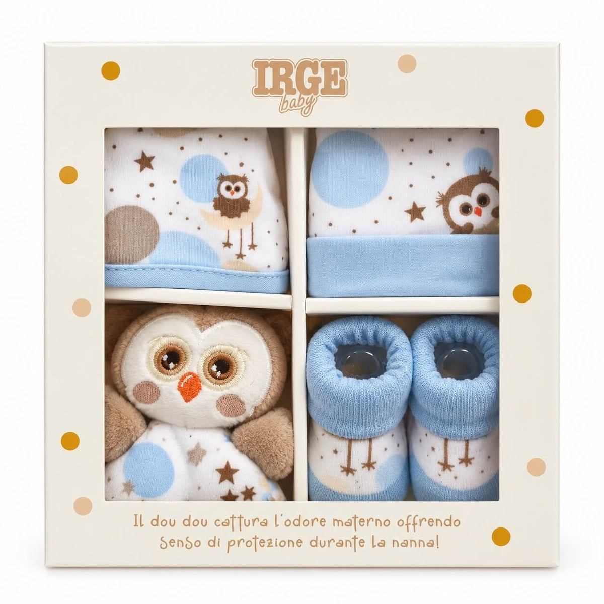 Set Regalo Neonato 4 Pezzi – Irge Baby