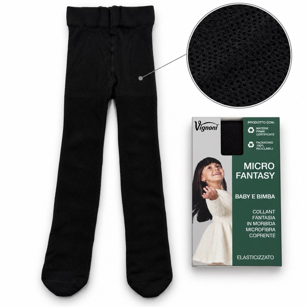 Collant Bimba Vignoni Microfibra 200 - Labe