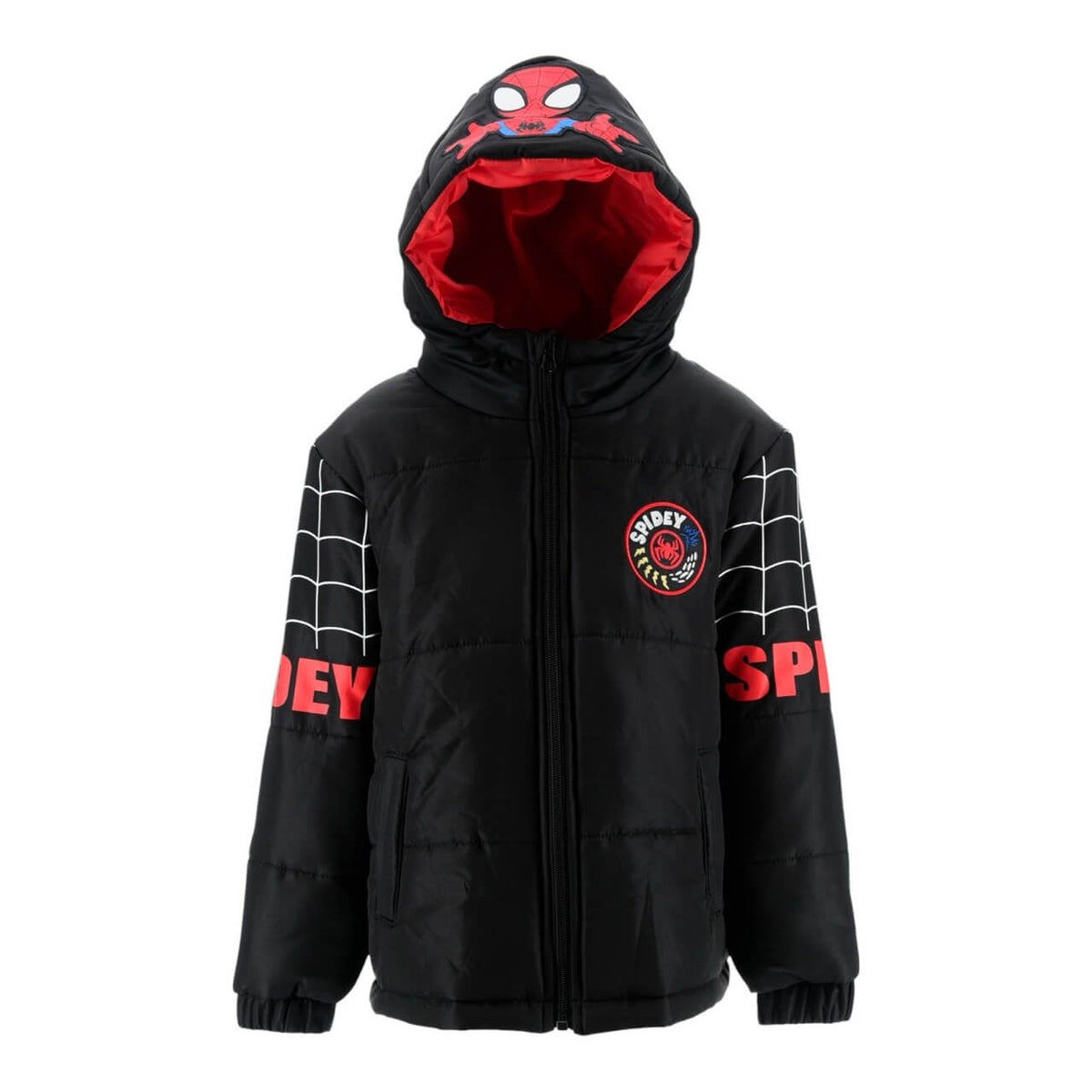 Giubbotto Bambino Imbottito con Cappuccio – Spidey