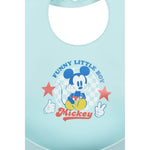 Bavetta in Silicone con Tasca Raccoglipappa – Disney Mickey Mouse