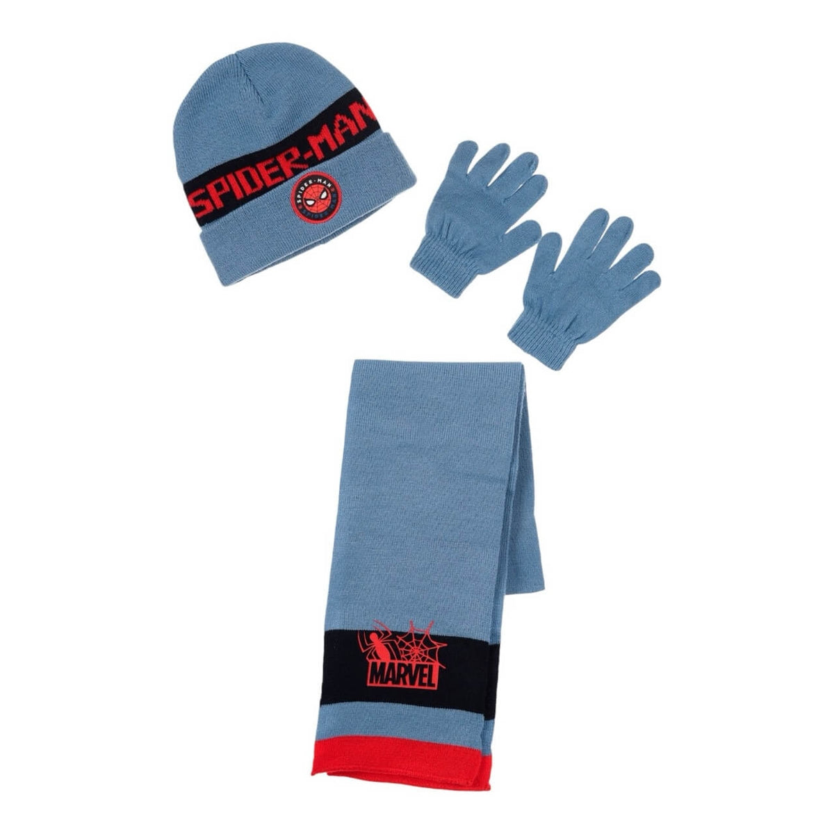 Set Cappello, Sciarpa e Guanti Bambino – Marvel Spider-Man