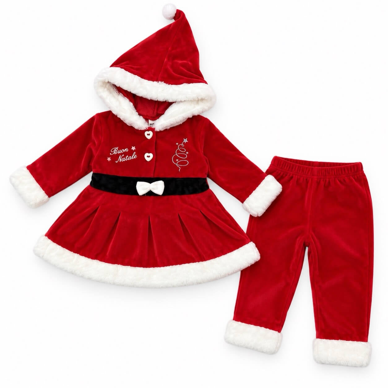Weihnachts-Chenille-Set für Neugeborene