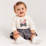 Completo 3 Pezzi Neonata Caldo Cotone - Fun Paris