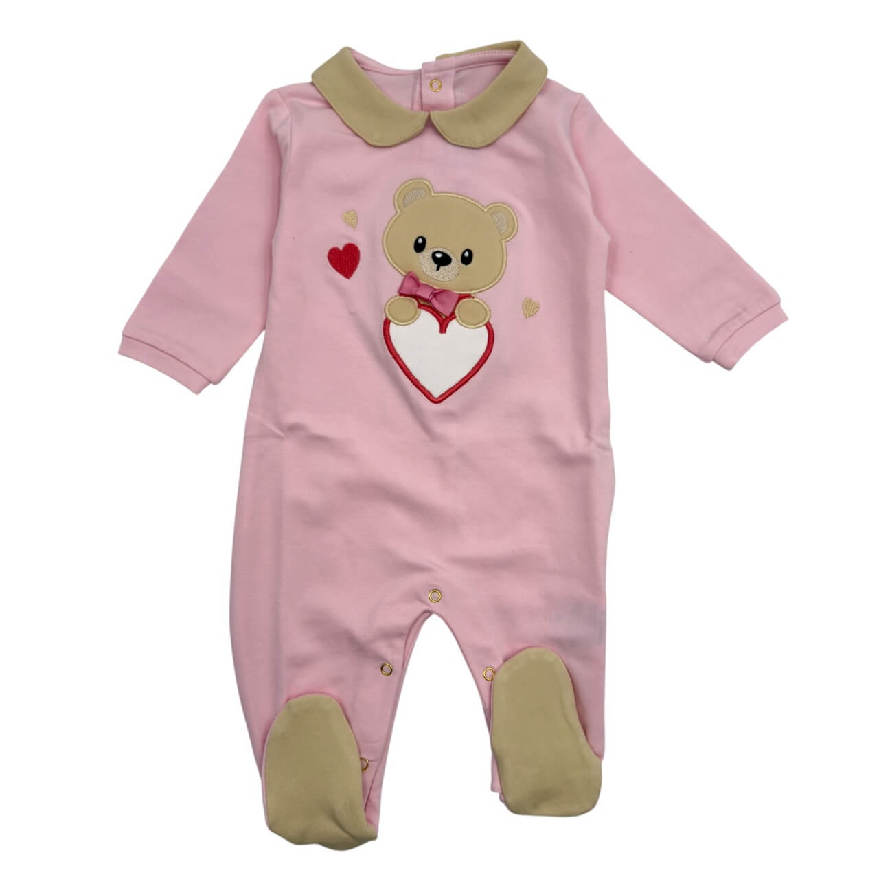 Baby-Strampler aus Baumwolle für Mädchen