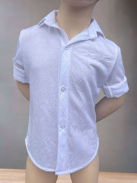 Camicia in Piquet - Mstore016