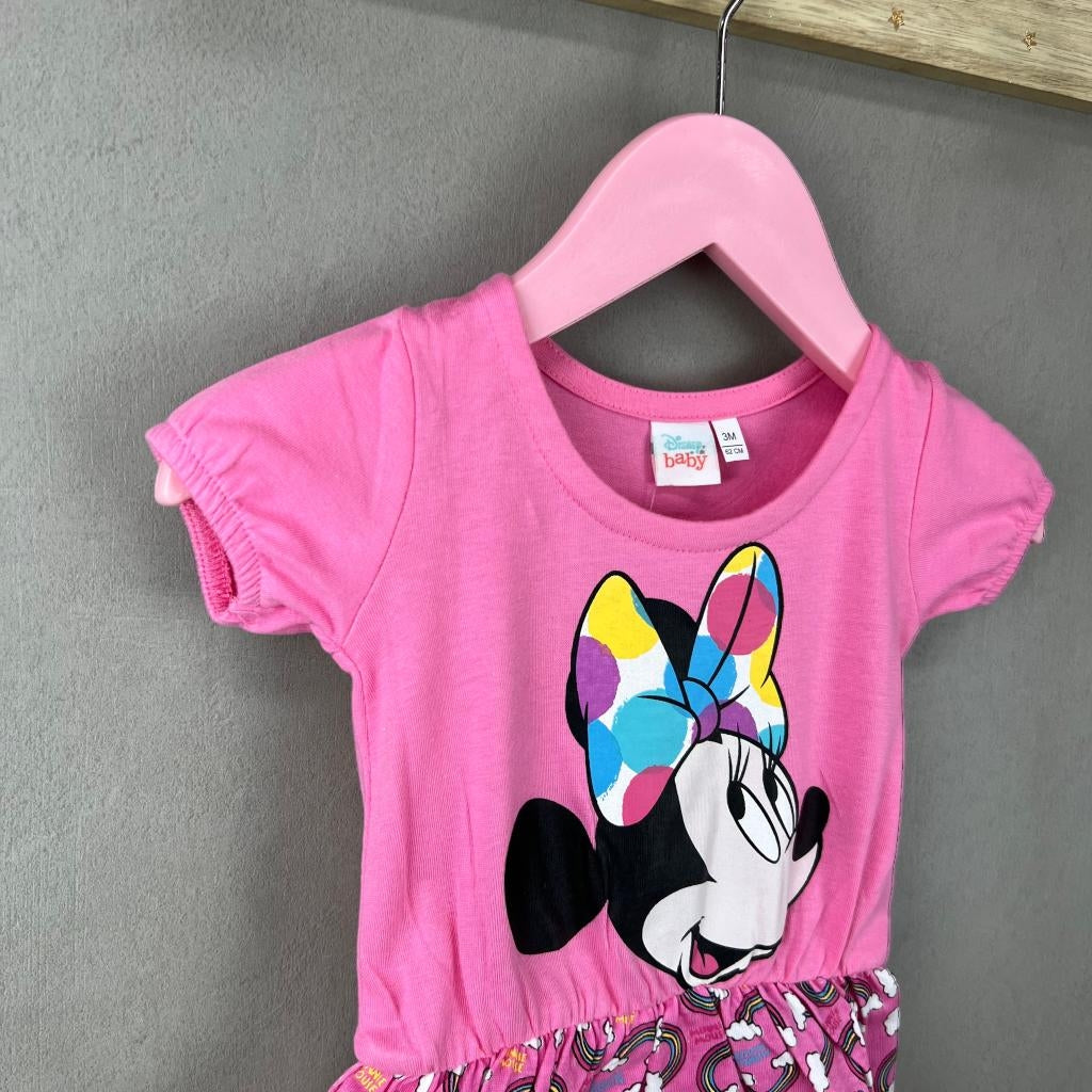 Abito Disney Minnie  100% Cotone - Mstore016