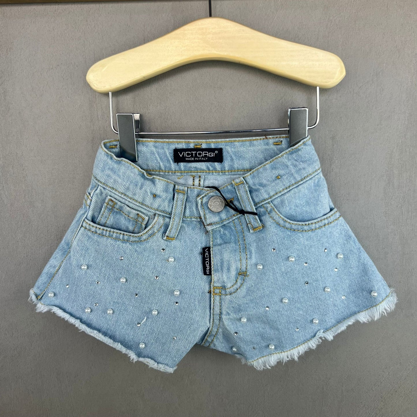 Shorts di Jeans Neonata - Mstore016