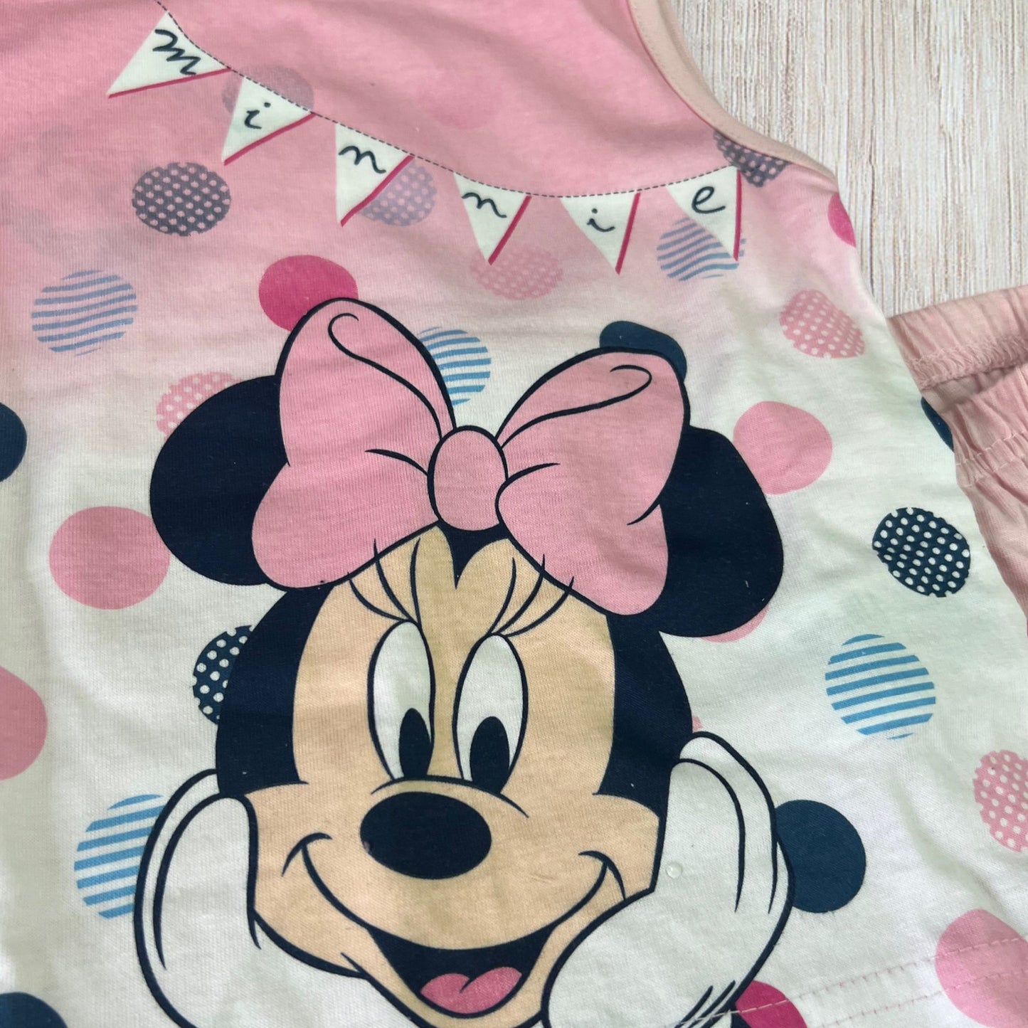 Pigiama 100% Cotone Disney Minnie - Mstore016