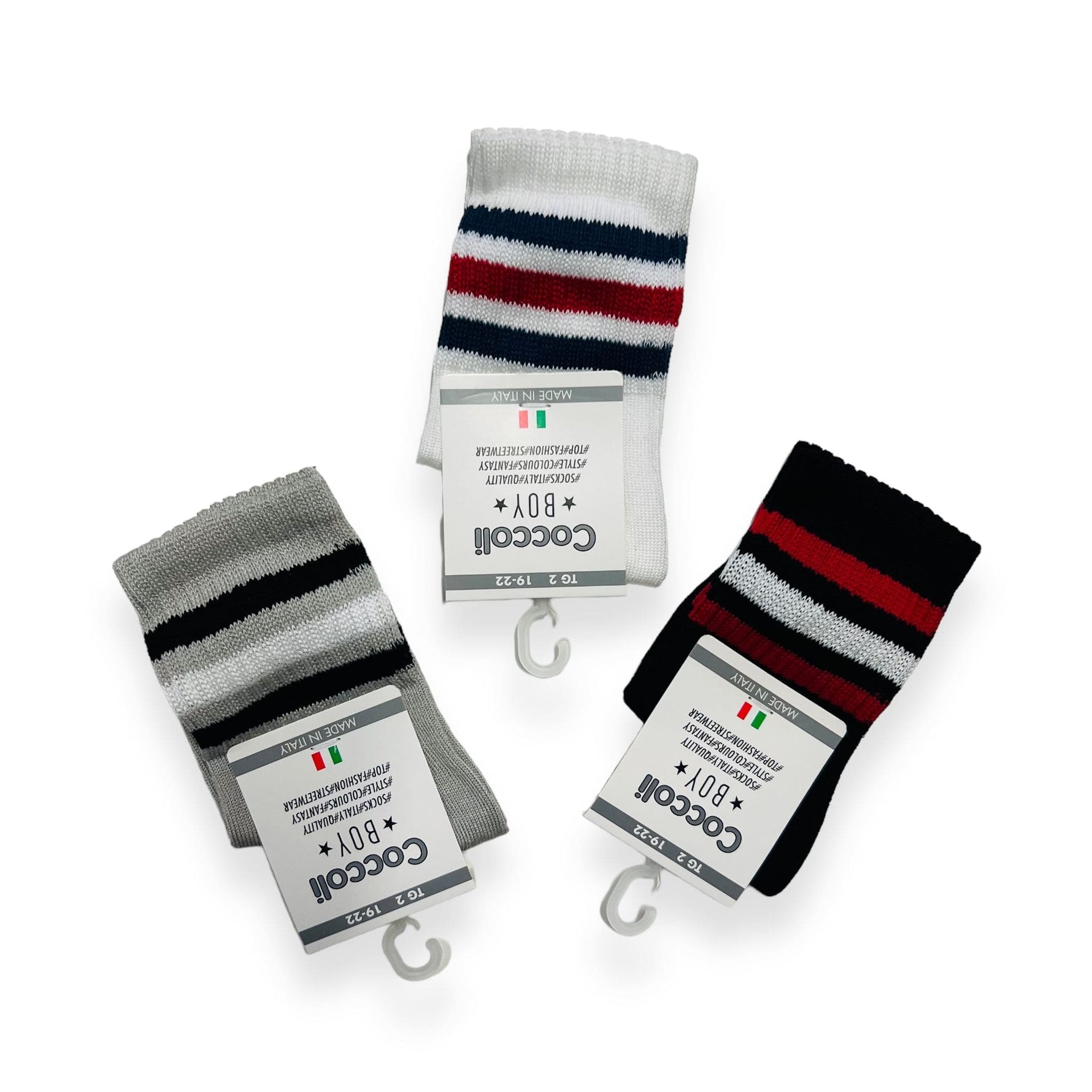 3 Calzini in Puro Cotone - Mstore016