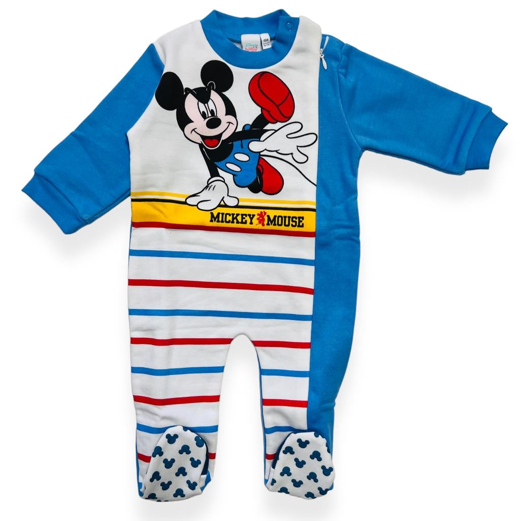 Pigiamone In Felpa Disney Mickey Mouse - Mstore016