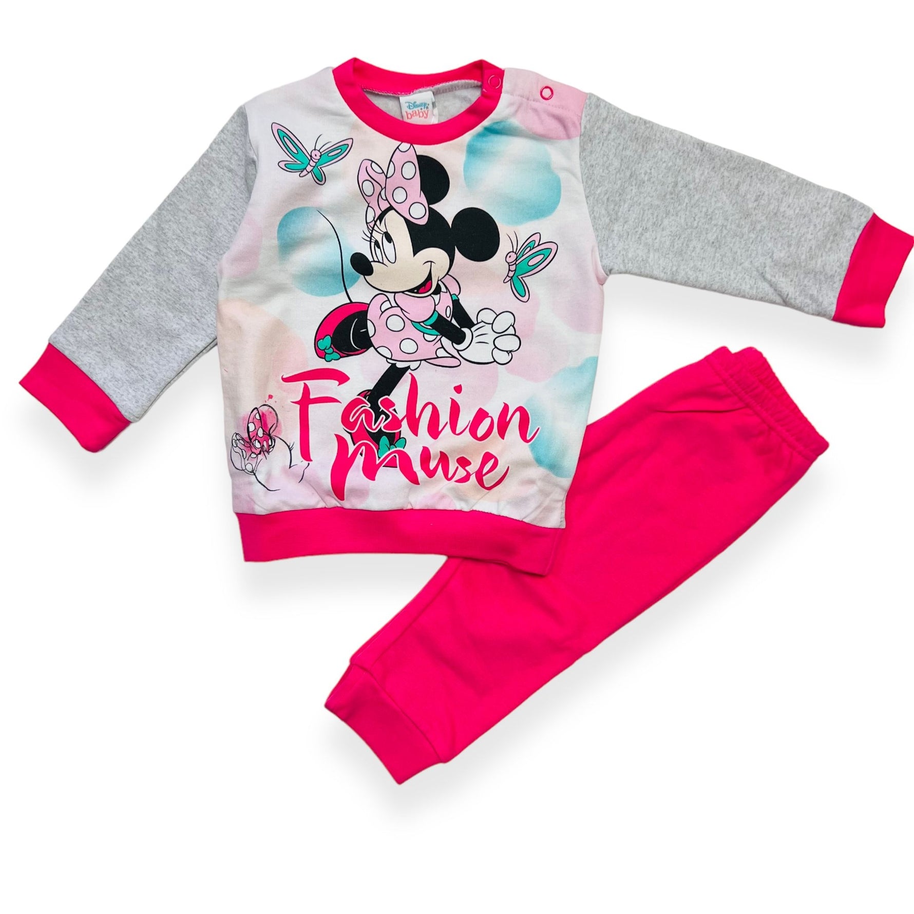 Pigiama In Felpa  invernale Minnie - Mstore016