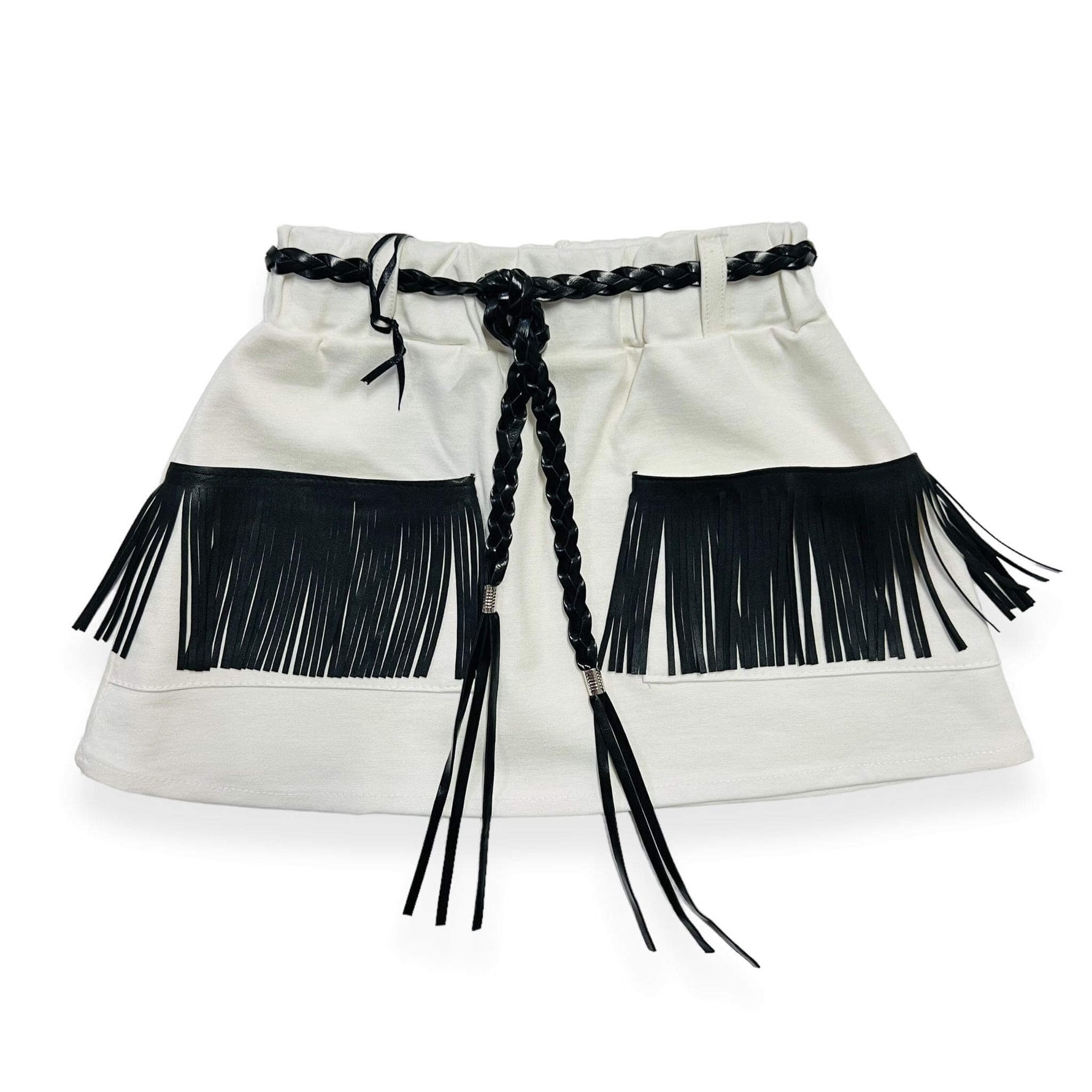 Rock mit Fransen