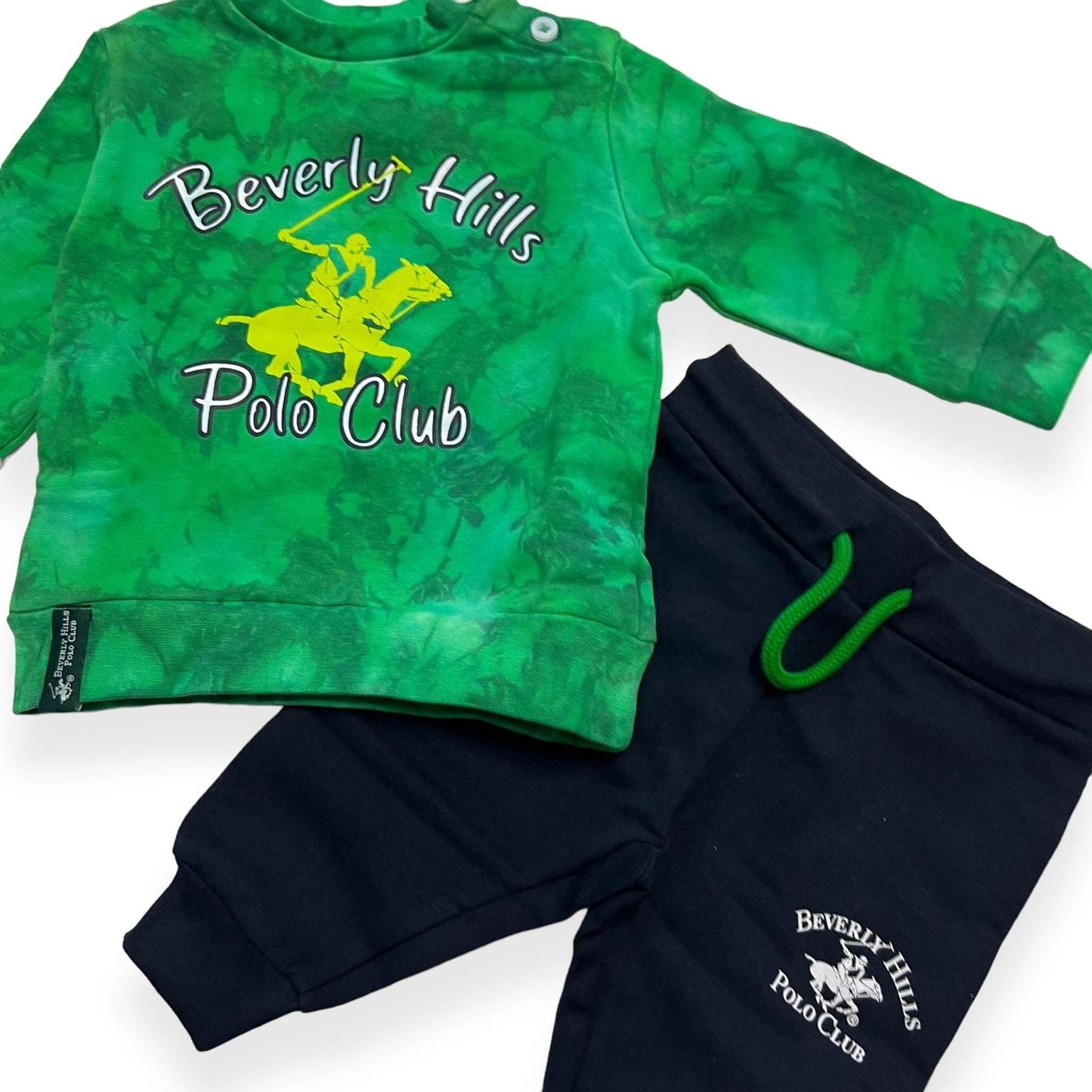 Beverly Hills Polo-Sweatshirt-Trainingsanzug 3/12 Monate