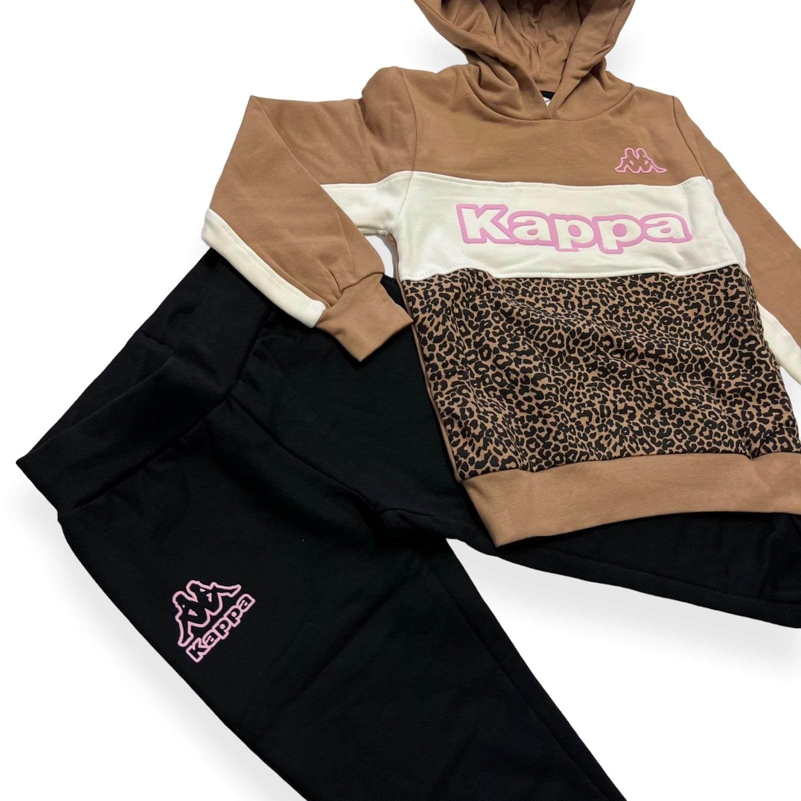 Kappa Mädchen-Sweatshirt-Trainingsanzug – Mstore016
