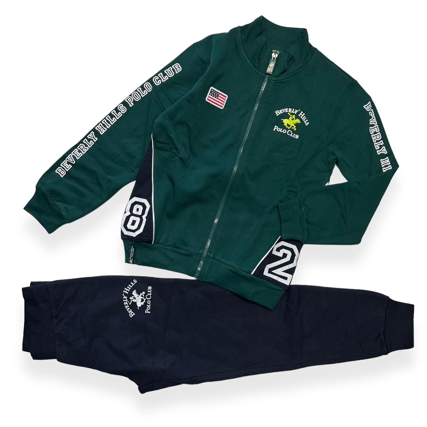 Beverly Hills Fleece-Polo-Trainingsanzug