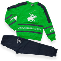 Beverly Hills Fleece-Polo-Trainingsanzug