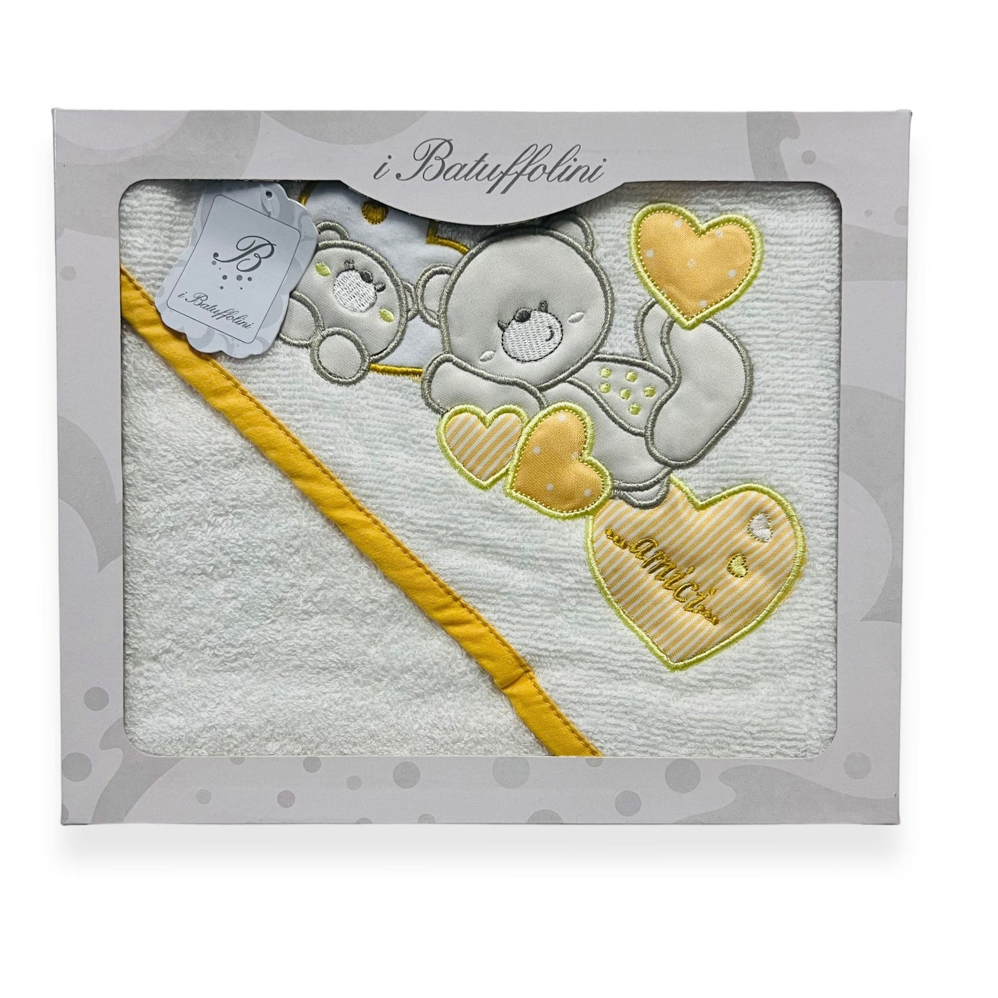 Batuffolini-Bademantel-Dreieck