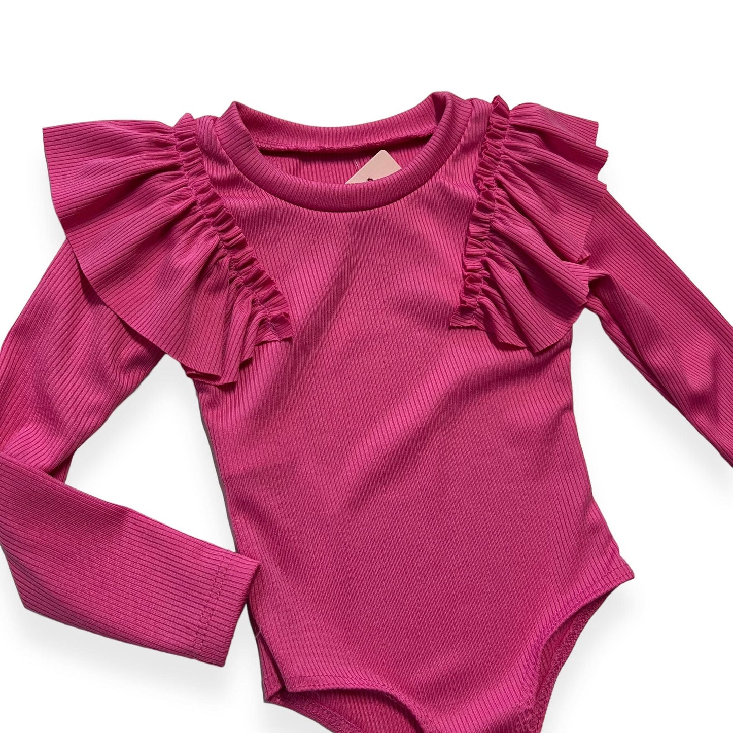 Gerippter Baby-Body für Mädchen