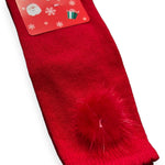 Hohe Socken aus warmer Baumwolle