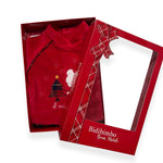 Weihnachts-Chenille-Strampler