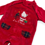 Weihnachts-Chenille-Strampler