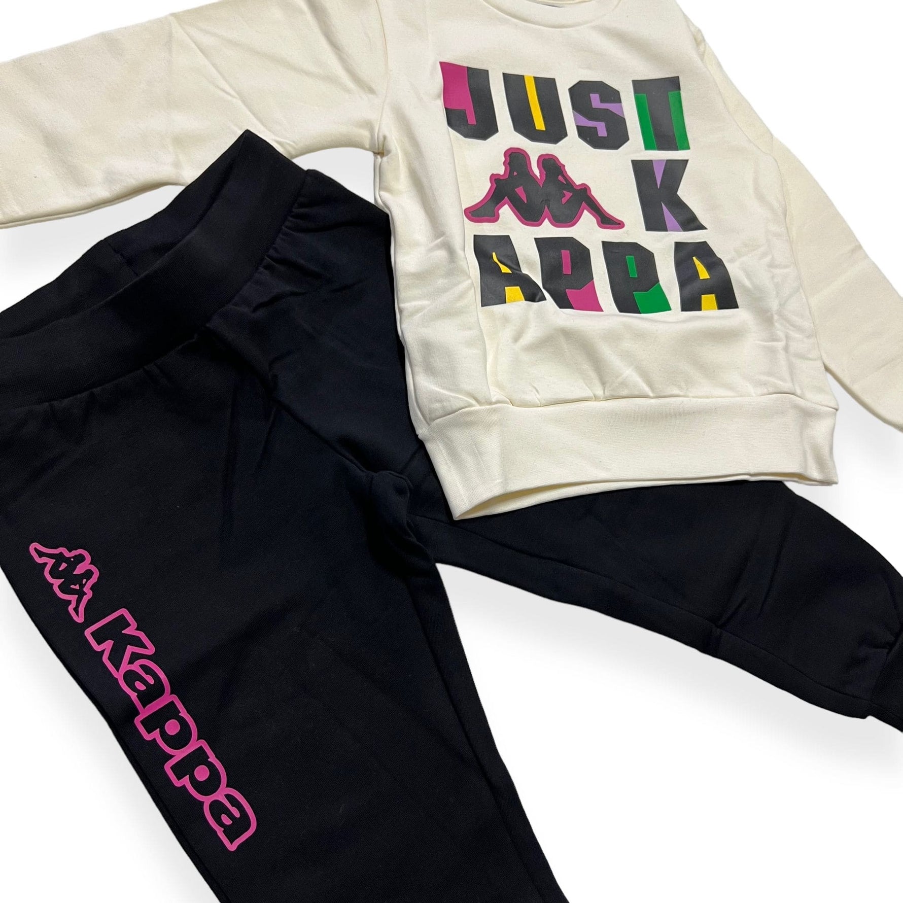 Kappa Mädchen-Sweatshirt-Trainingsanzug