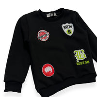 Winter-Sweatshirt. Sweatshirt für Jungen